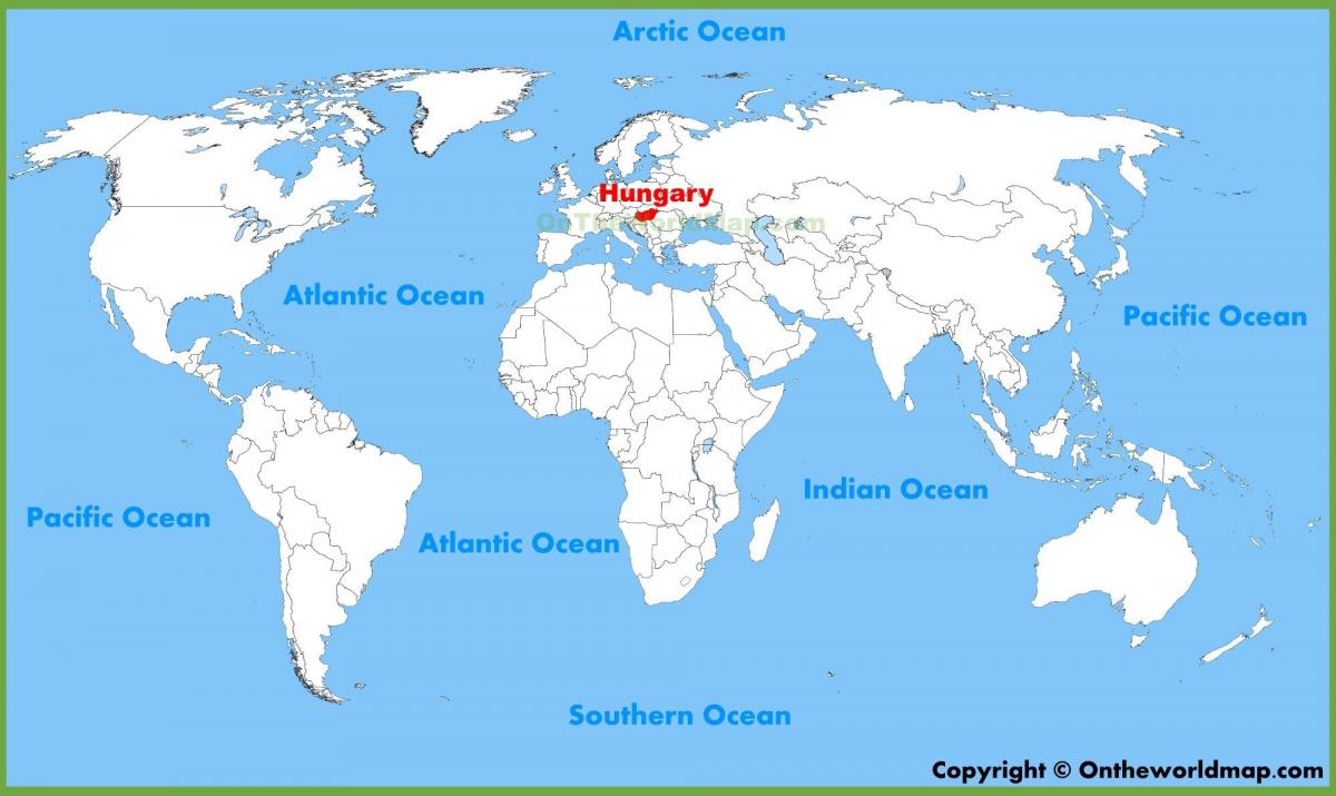 mappa del mondo in ungheria budapest