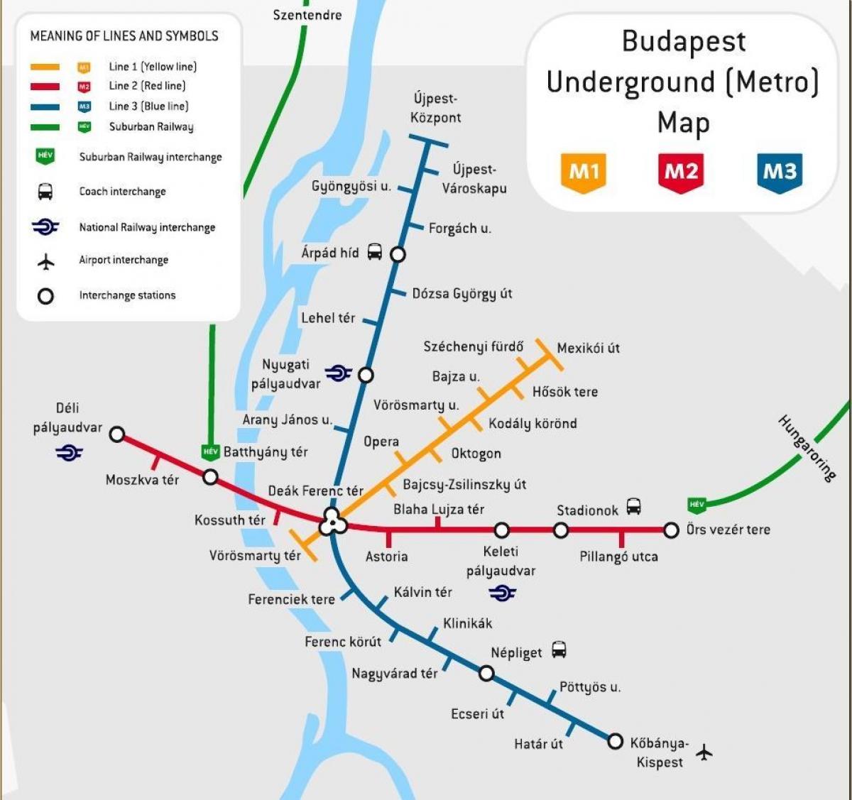 budapest, bus stazione mappa