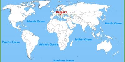 Mappa del mondo in ungheria budapest